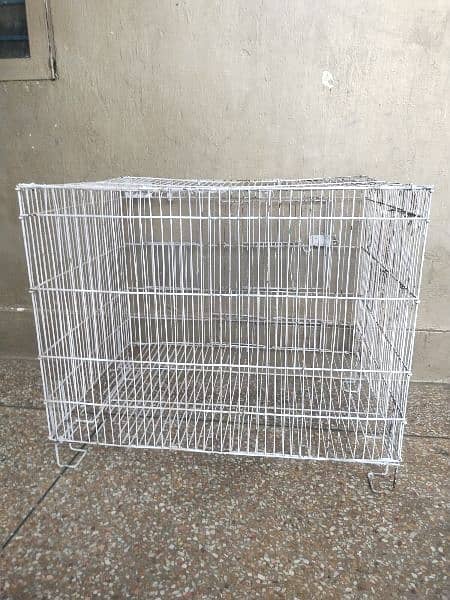 2 Foldable Cages with free Breeding Box full new 5