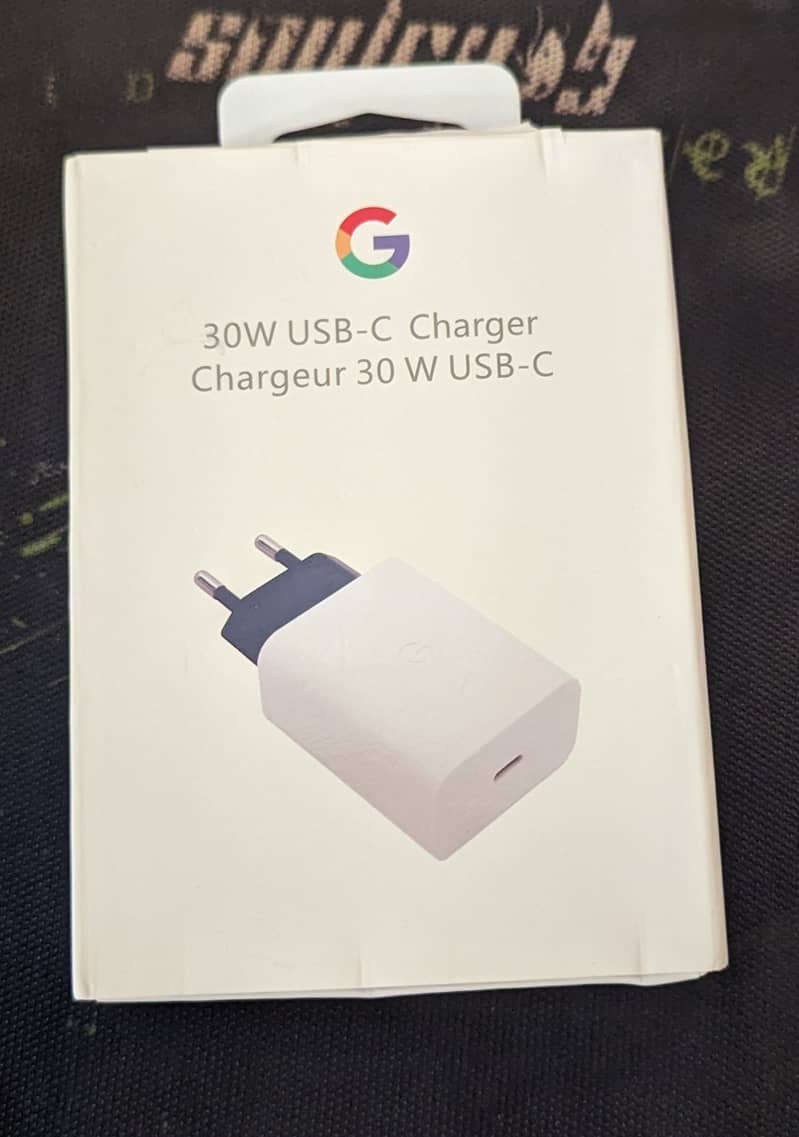 Google pixel 30 watt fast cahrger 1