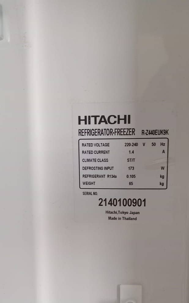HITACHI 440 LTR / 22 CFT - IMPORTED FROM DUBAI 7