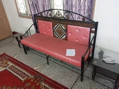 sofa set in iron d