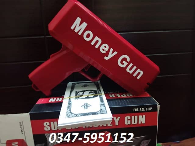 Money gun /Cash gun super gun best price in Pakistan 0