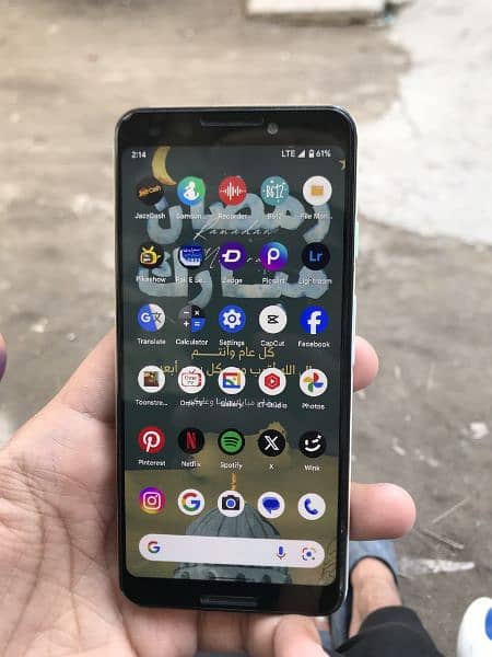 Google pixel 3 10/9 pta approved white colour 0