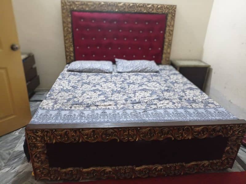 king size bed dressing site tables 7