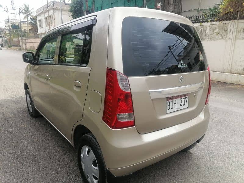 Suzuki wagonr vxl model 2017 first owner original sand beige metallic 6