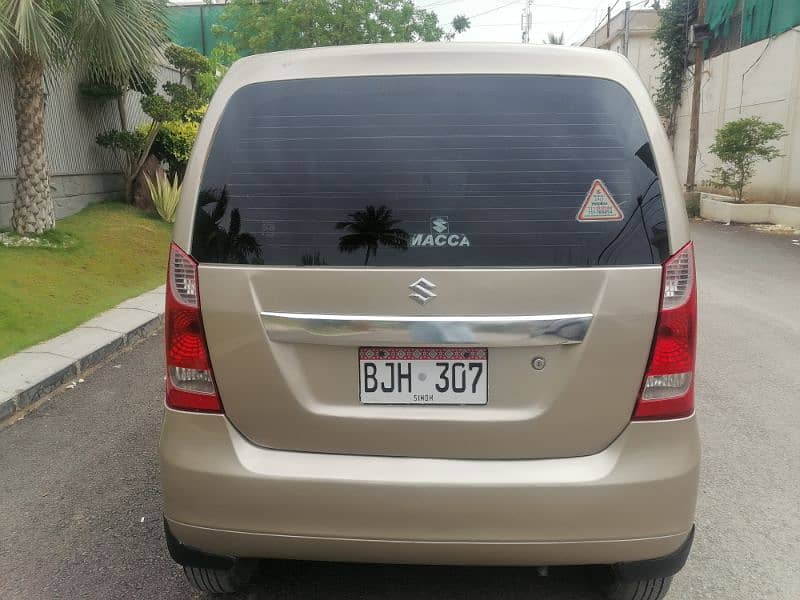 Suzuki wagonr vxl model 2017 first owner original sand beige metallic 7