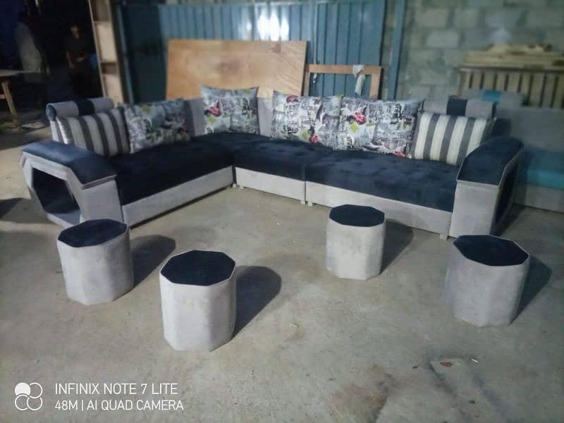 L. shape sofa set 7setar sofa barend new 1