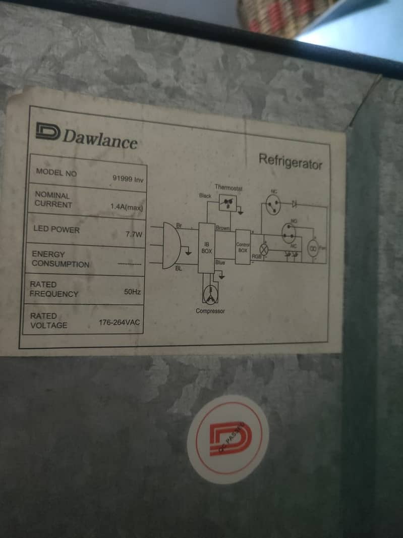Dawlance Refrigerator 9