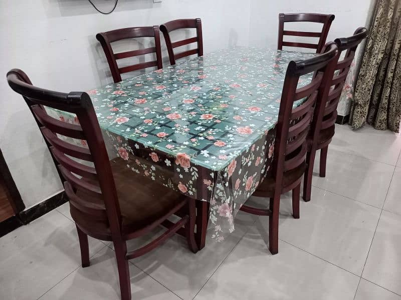 6 Seater Dining Table for sale 3