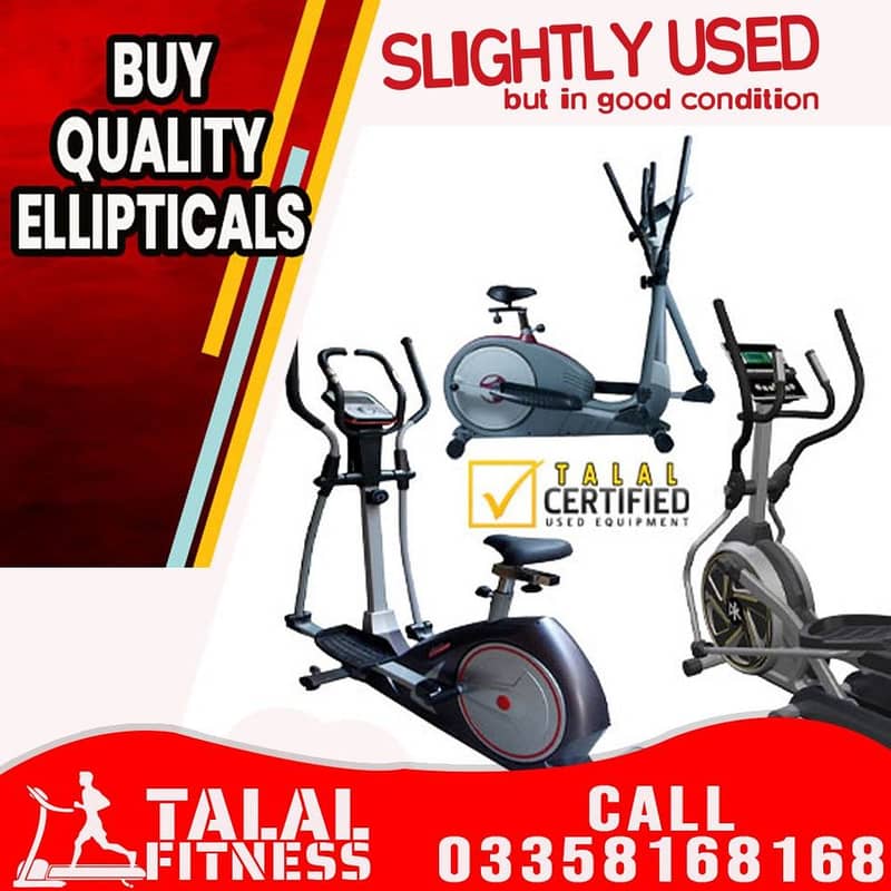 Elliptical cross trainer Cardio Exercise Machine Cash On Delivery 7