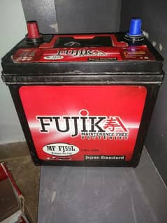 Car Battery Dry Battery Fujika MF 55 good condition 9 plates per cell