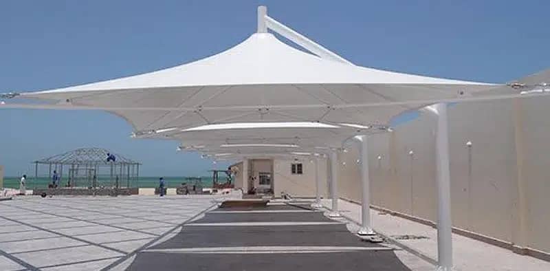 Tensile fabric sheds/Roof Shades/Canopies/Camping Tents/fiber glass 10