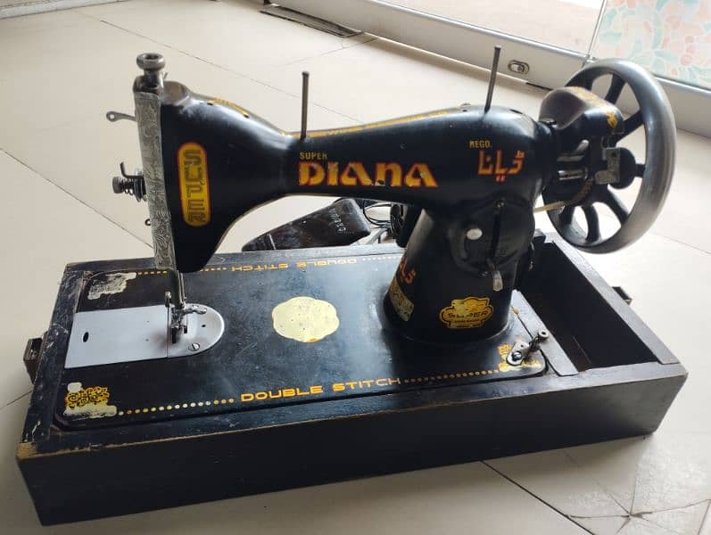super Diana silai machine running condition. 2