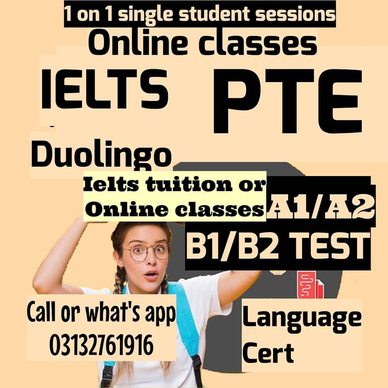 "PTE Preparation and IELTS – Online & Home Tutoring Available" 1