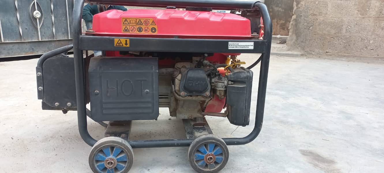 LONCIN GENERATOR LC3500D-A 2.5 KW PETROL & GAS (WITH BATTERY) 3