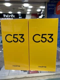 Realme C53 6/128 Brand New Box Pack 1 Year Warranty