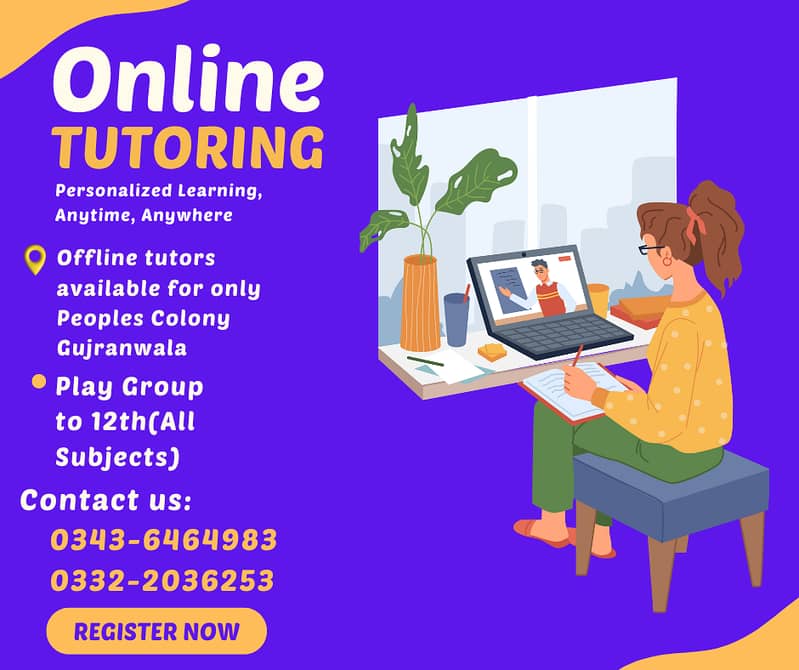 Online+Home tutoring(Play group to 12th)+2 day free demo classes 0