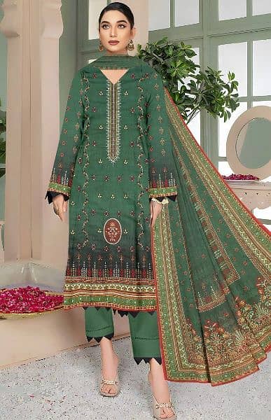 ladies wear/ lawn collection/ formal dress 9