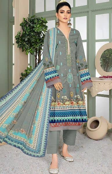 ladies wear/ lawn collection/ formal dress 14