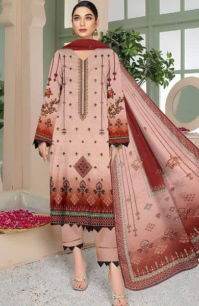 ladies wear/ lawn collection/ formal dress 18