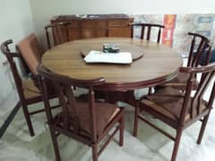 Pure Shisham wood dining table for urgent sale