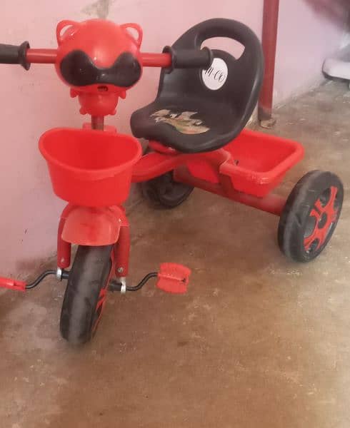 Kid Tricycle 3 wheels 3 to 6 years 0