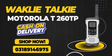 Walkie Talkie | Wireless Set Official Motorola T260Tp Two Way Radio 0