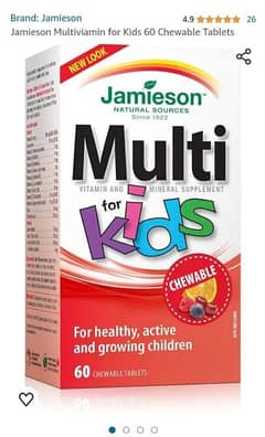 Multi Vitamin & Minerals for Kids CANADA