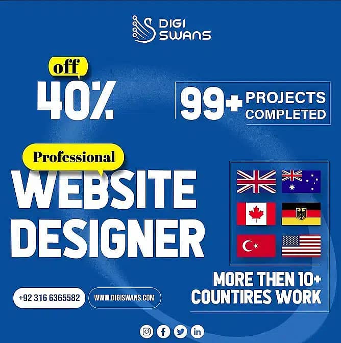 Website Design Web Design Web Designer Shopify eCommerce SEO LOgo 7