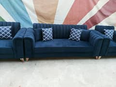 five seater sofa molty foam  welwet cloth