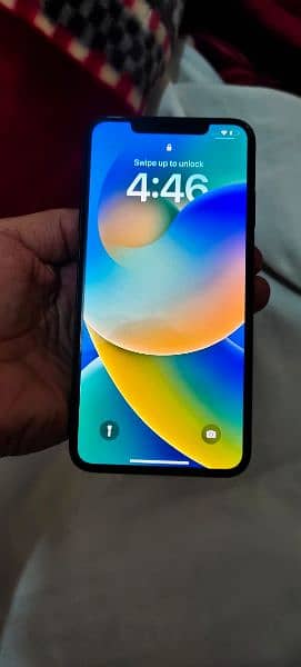 IPhone xs max 64 gb 93 battery non active non pta 4 months sim working 3