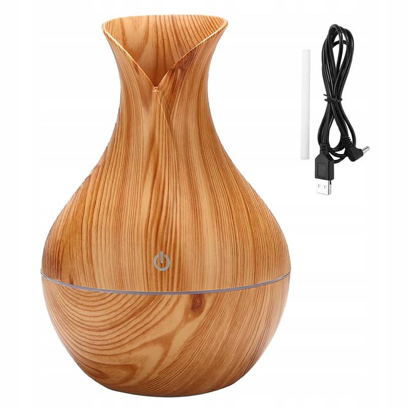 Essential Oil Diffuser With LED Night Light, Ultrasonic Aromatherapy 2