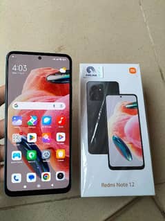 Redme Note 12 Full New 8Gb 128Gb Full Box One Month used
