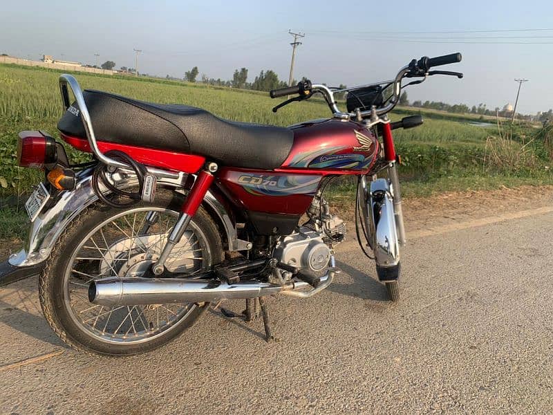 Honda 70 for sale      3 month bike chali hai 1
