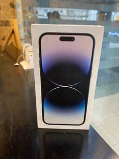iPhone 14 Pro max jv 1TB box pack non Active