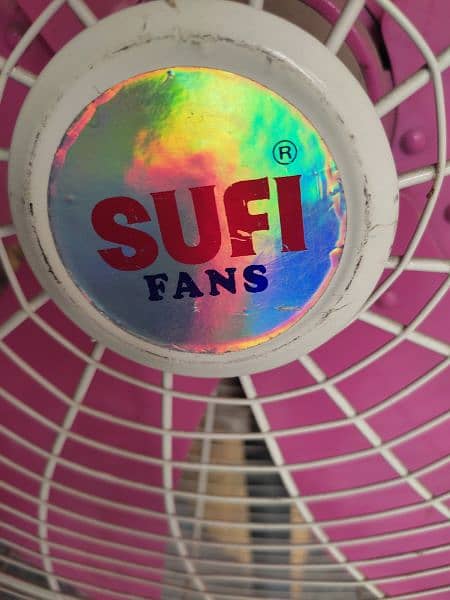 sufi fan full size in cooper winding like as new only one month use 1