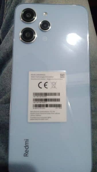 REDMI 12 8GB RAM 128 MEMOERY OFFICAL PTA APROVED  SIDE FINGER . . 3