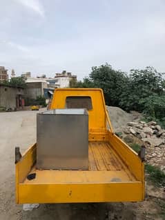 Loading rikshaw extended steel body