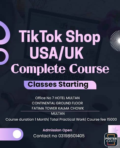 Amazon, Tiktok, Ebay Online Course 3