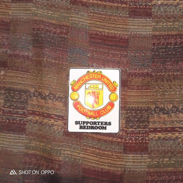 Manchester United FC supporter bed room sign 0