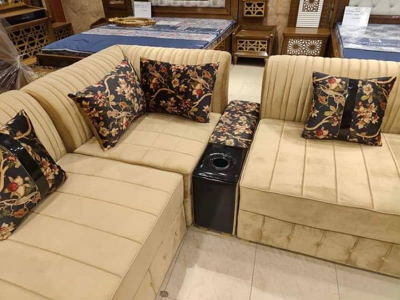 new 5n7 setar sofa / l shape sofa / sofa repairing / furniture polish 15