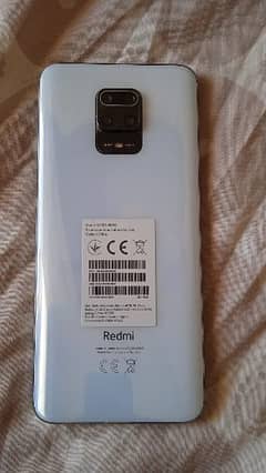 Xiaomi Redmi note 9 Pro with charger and box