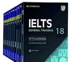 Cambridge IELTS General Training 18 Book set with CD link