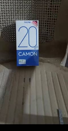 Techno camon 20 pro mint condition VIP cameras