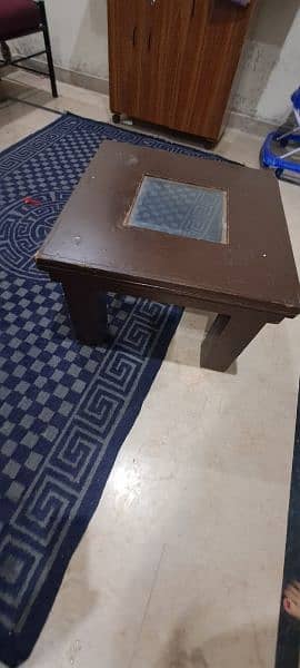 wooden center table set 2