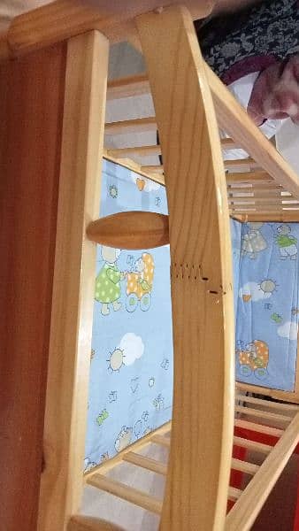 Baby swing cot 2