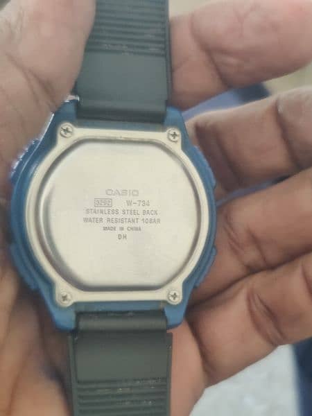 Casio Watch Model No W- 734 for sale 1