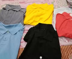 pack of 5 polo shirts