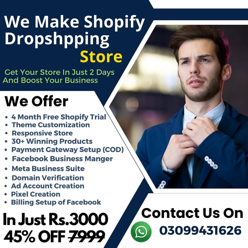 We Make Shopify Dropshipping Store For Pakistani Market 0