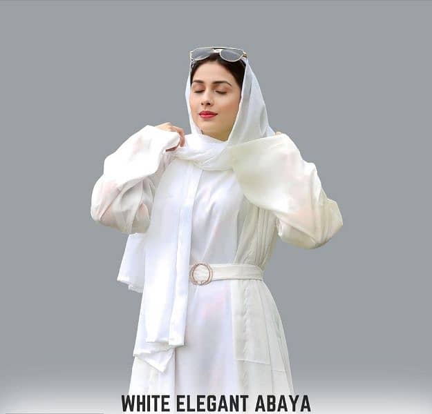 women stiched grip abaya. 1