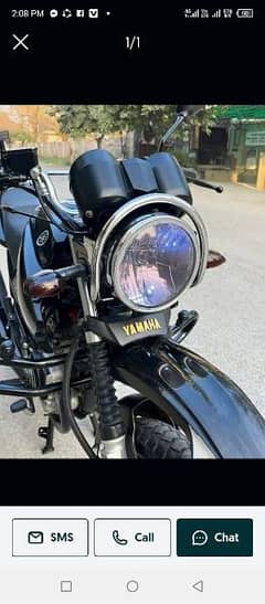 Yamaha ybr 125g bike 03258668339